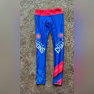 Chicago Cubs World Series Leggings